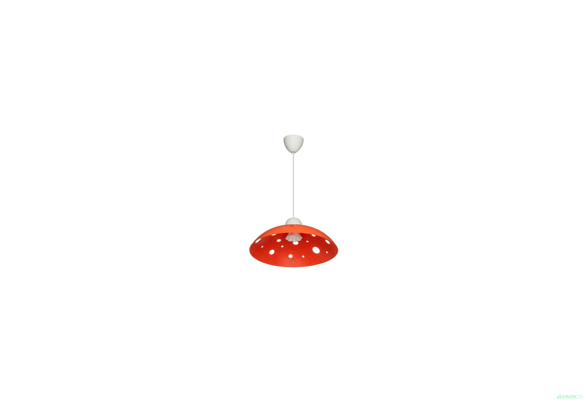 Изображение 1 - Светильник 1302, потолочный, 60W, оранжевый, Е27 - 130608 Erka