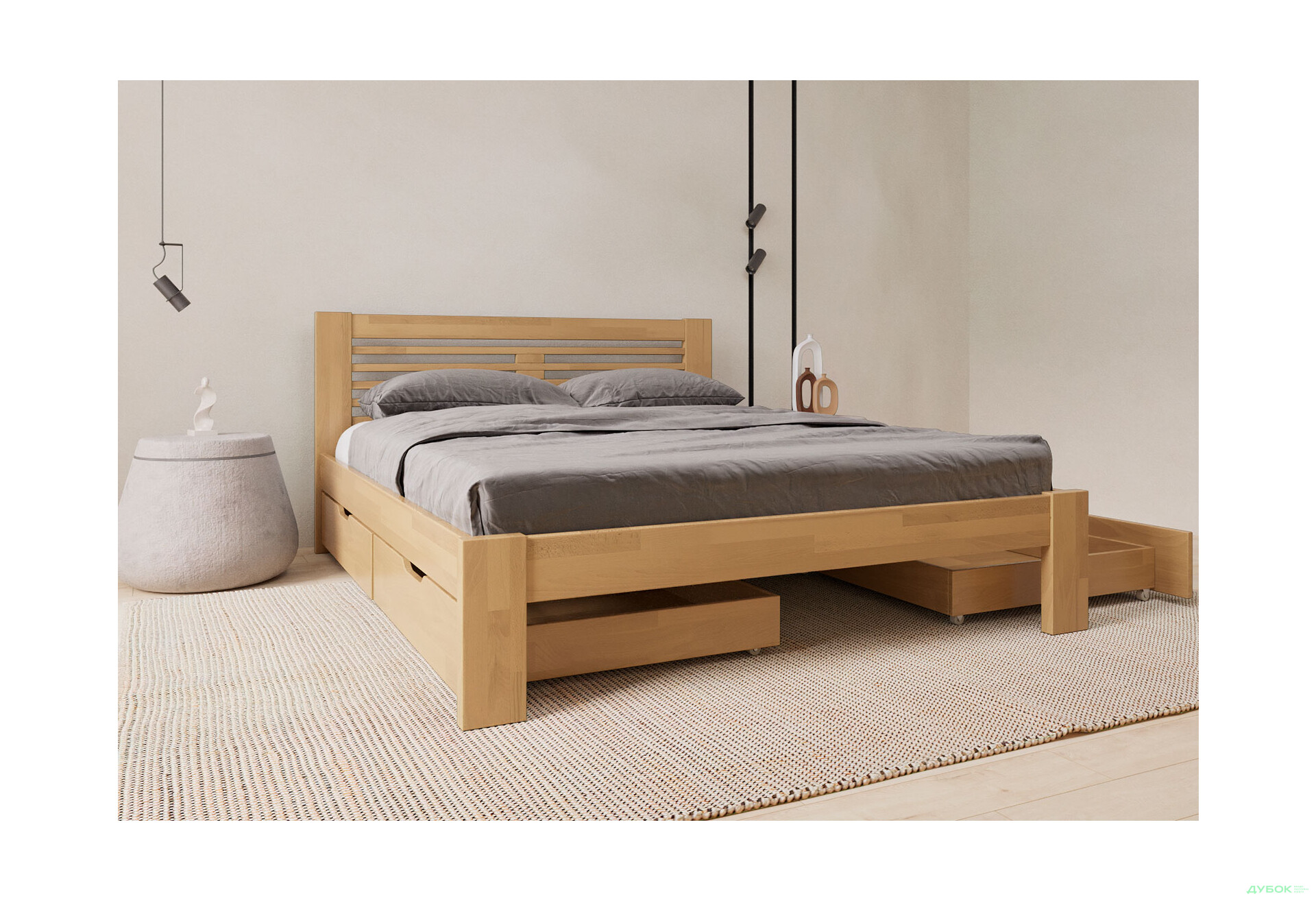Ліжко Arbor Drev Шопен 180 - Зображення 6 Зображення 6 - Ліжко Arbor Drev Шопен 180