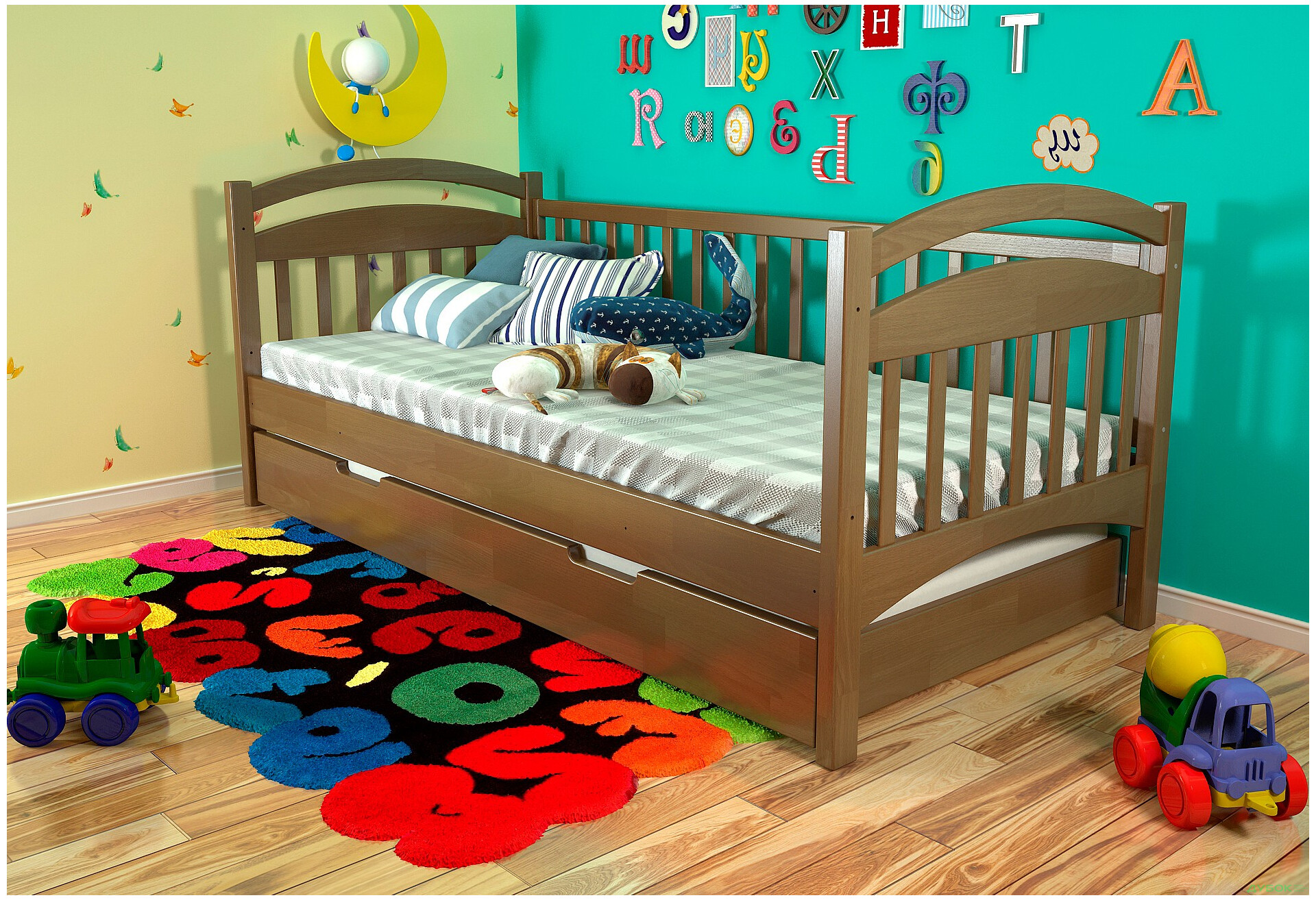 Изображение 5 - Кровать Алиса сосна (без шухляд) Арбор Древ