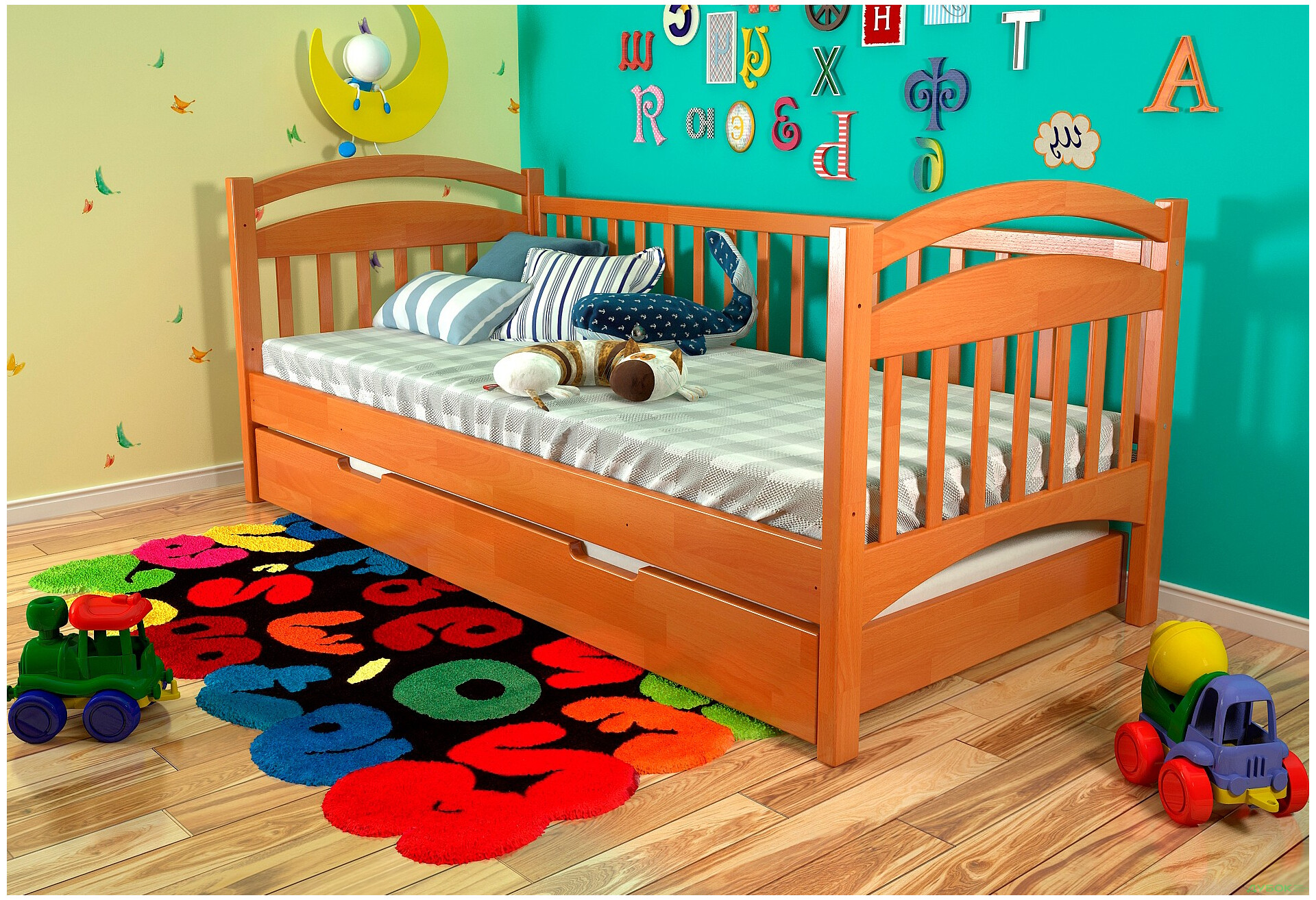 Изображение 6 - Кровать Алиса сосна (без шухляд) Арбор Древ