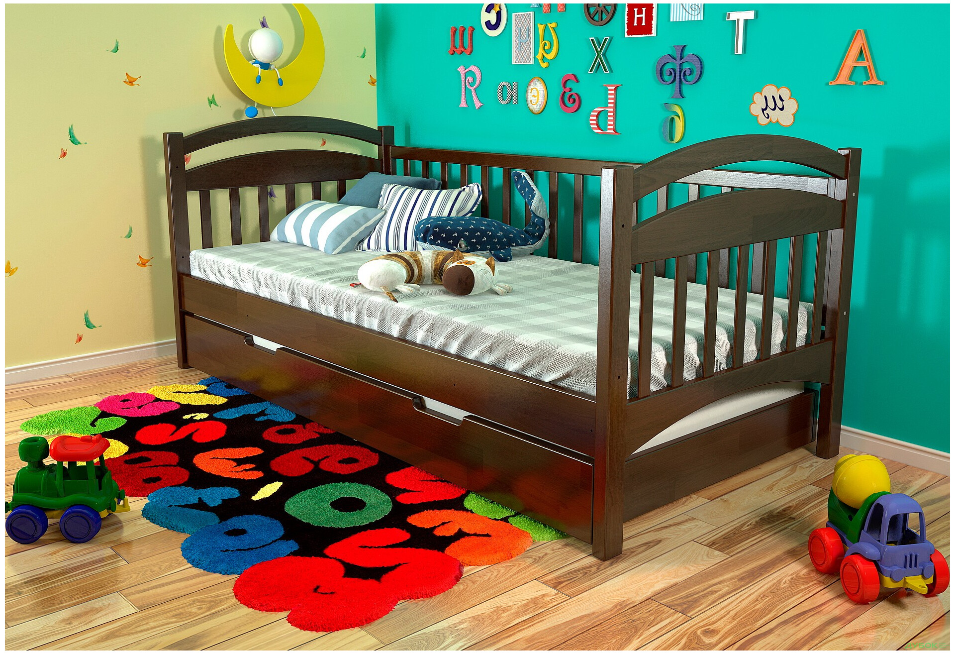 Изображение 2 - Кровать Алиса сосна (без шухляд) Арбор Древ