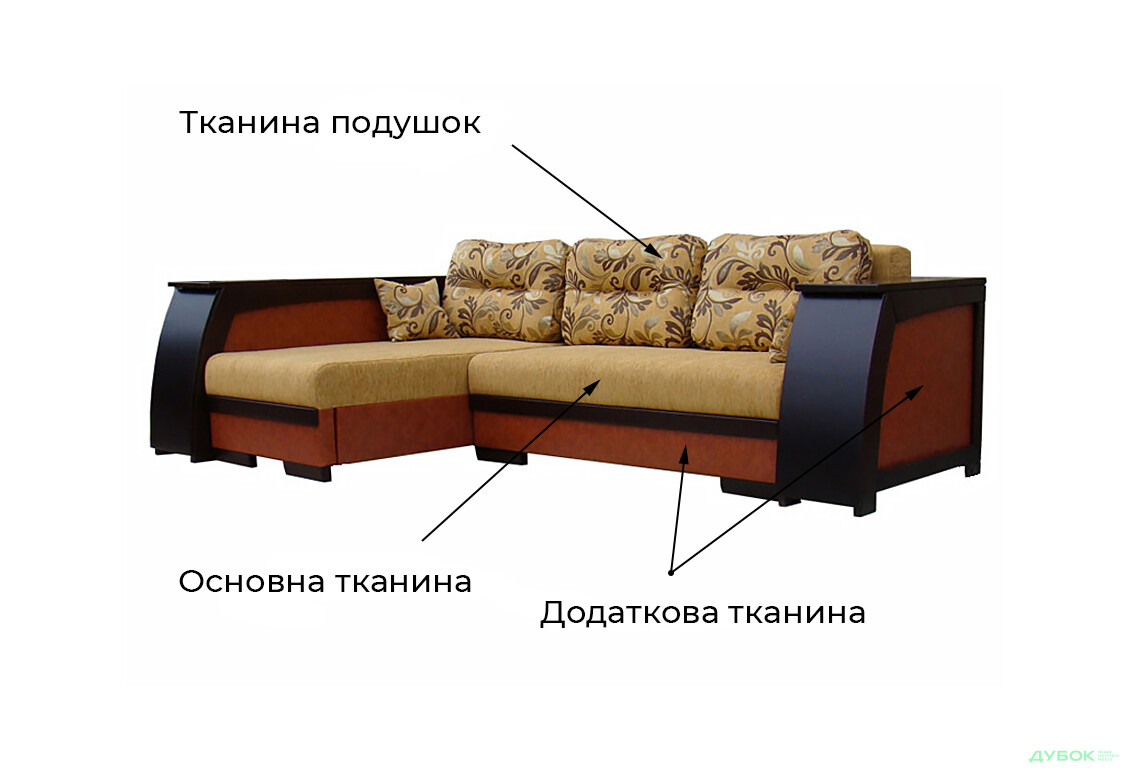 М'який куточок Vika Альянс 274x167 см - Зображення 15 Зображення 15 - М'який куточок Vika Альянс 274x167 см