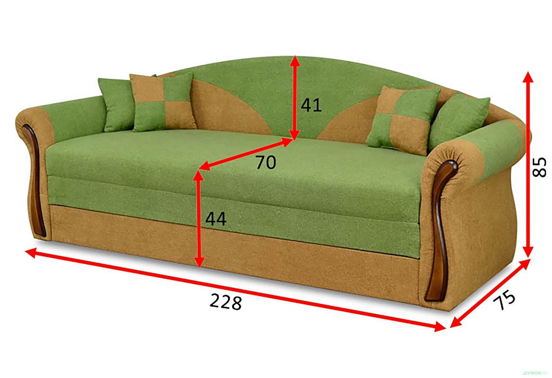 Диван Софа Нота Вика - Изображение 9 Изображение 9 - Диван Софа Нота Вика