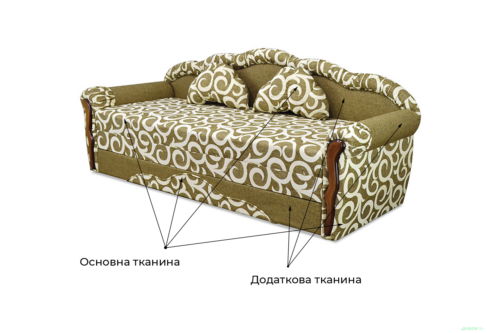 Зображення 16 - Диван Тахта Симфонія Н Vika