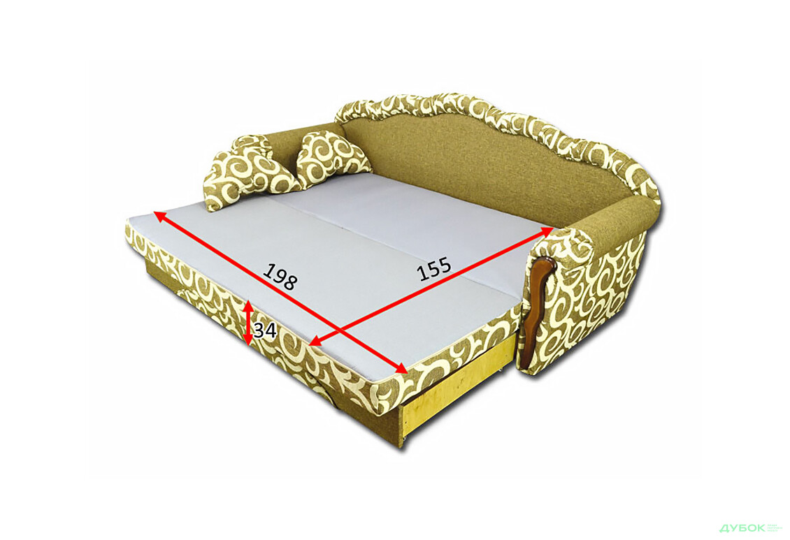 Зображення 15 - Диван Тахта Симфонія Н Vika