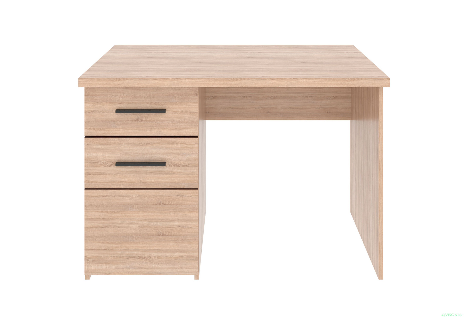 Стіл письмовий VMV holding Соло 110x60 см з шухлядами, дуб сонома/венге - Зображення 1 Зображення 1 - Стіл письмовий VMV holding Соло 110x60 см з шухлядами, дуб сонома/венге