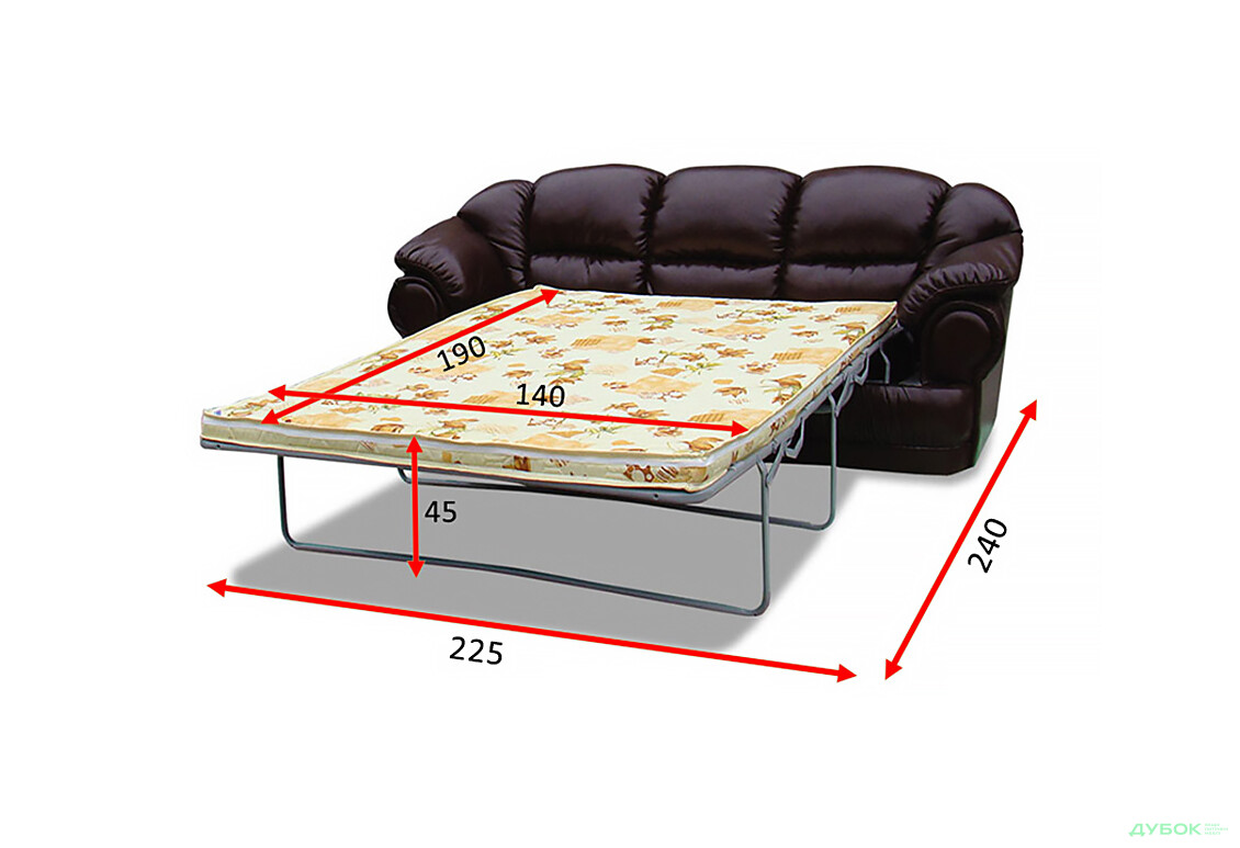 Зображення 10 - Диван Барон Диван 3R Vika
