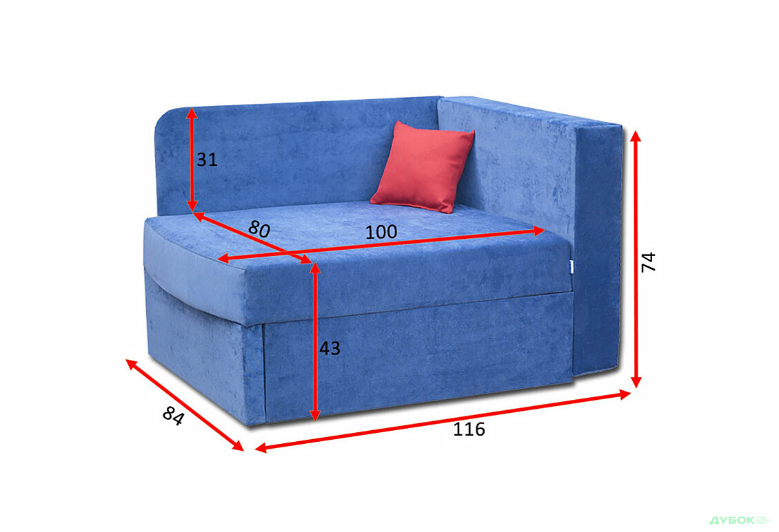 Изображение 9 - Диван Топчан Бемби Вика