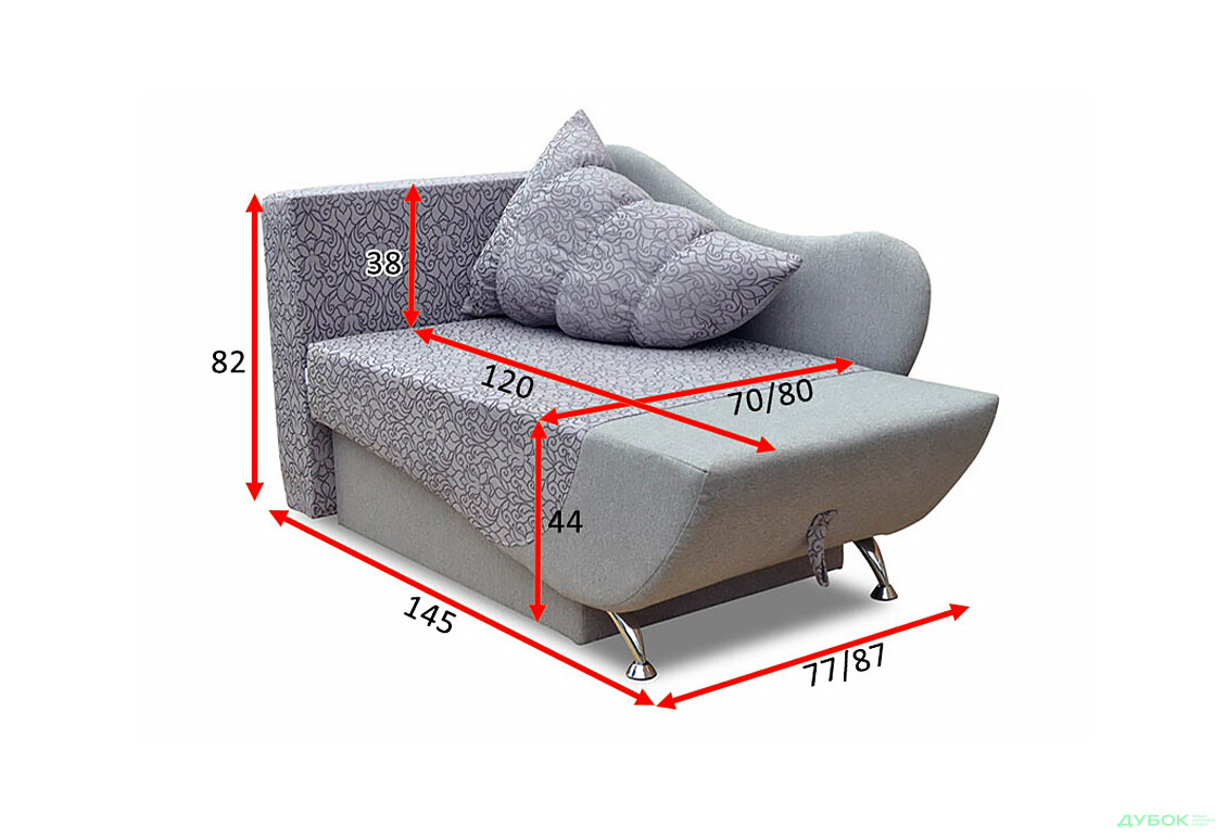 Зображення 16 - Диван Тапчан Ельф 80 Vika