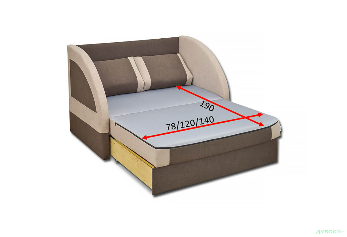 Диван Магик Диван 120 Вика - Изображение 2 Изображение 2 - Диван Магик Диван 120 Вика