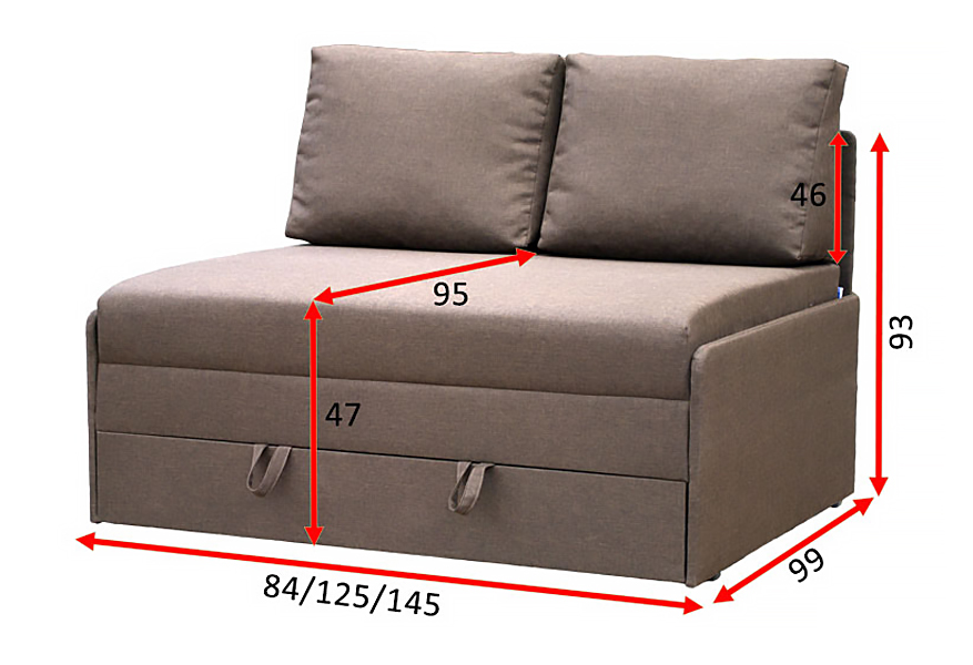 Диван Вика Рондо 145x99 см  - Изображение 16 Изображение 16 - Диван Вика Рондо 145x99 см