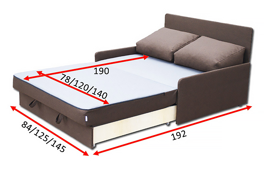 Диван Вика Рондо 145x99 см  - Изображение 15 Изображение 15 - Диван Вика Рондо 145x99 см