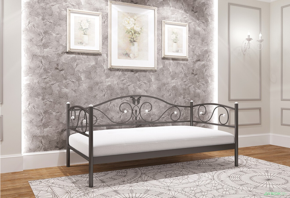 Анжелика мини 80х190 + вклад ДВП Металл-Дизайн - Изображение 2 Изображение 2 - Анжелика мини 80х190 + вклад ДВП Металл-Дизайн