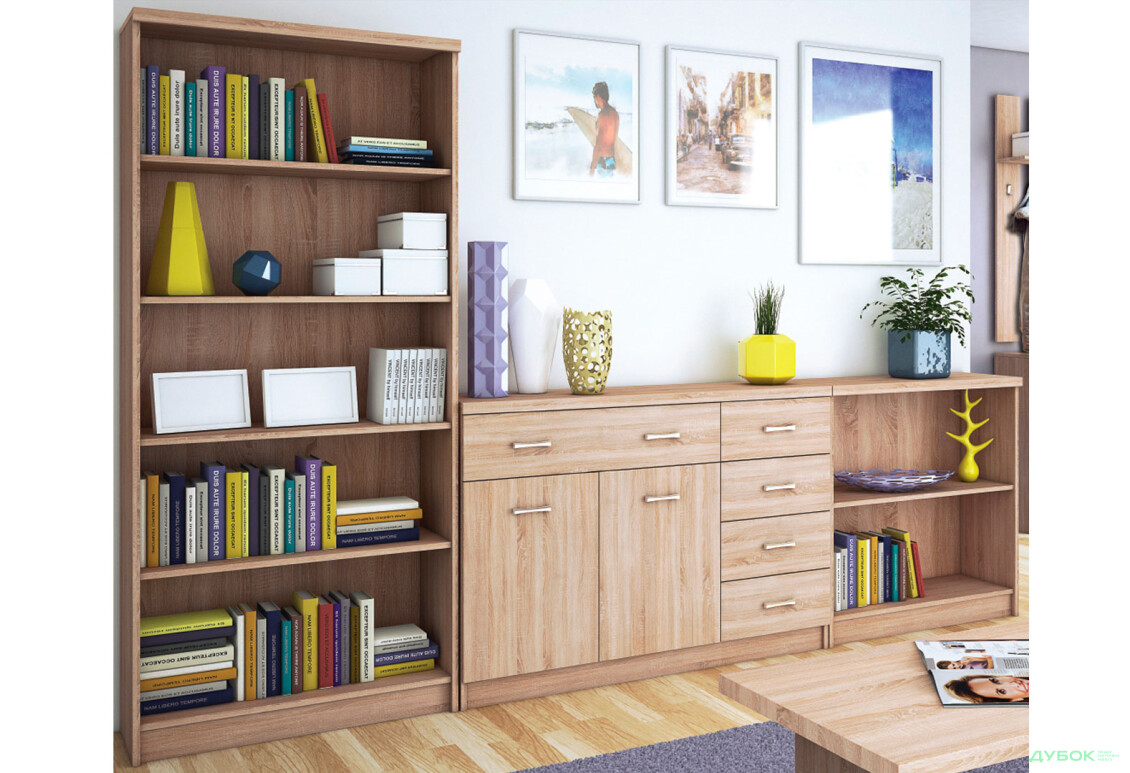 Комплект 2.8 Топ-мікс Дуб сонома VMV holding - Зображення 1 Зображення 1 - Комплект 2.8 Топ-мікс Дуб сонома VMV holding