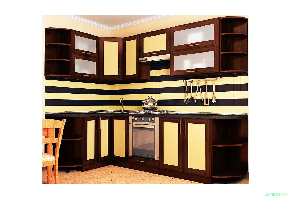 Кухня Квадро OLD 1.5х2.7— комплект Вип-Мастер