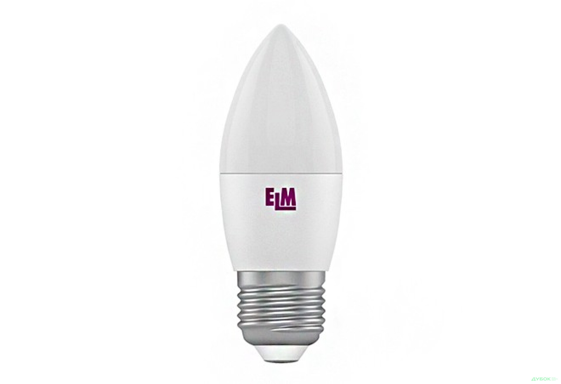 Фото 1 - Лампа свічка 6W E27 4000 ELM