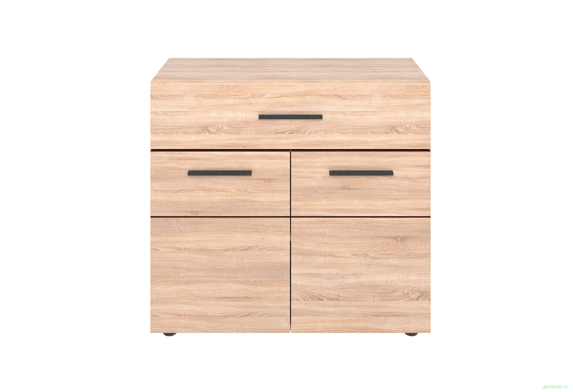 Комод прихожей VMV holding Соло 2-дверный с ящиком 80 см Дуб сонома - Изображение 1 Изображение 1 - Комод прихожей VMV holding Соло 2-дверный с ящиком 80 см Дуб сонома