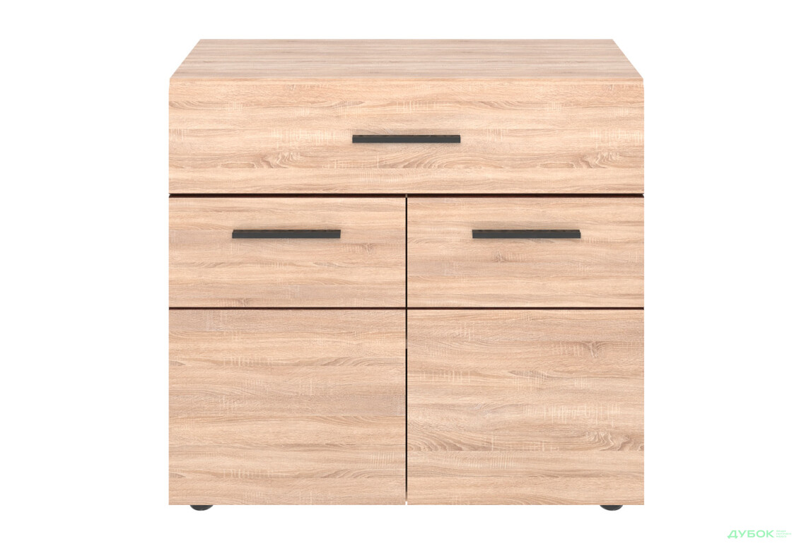 Комод прихожей VMV holding Соло 2-дверный с ящиком 80 см Дуб сонома - Изображение 1 Изображение 1 - Комод прихожей VMV holding Соло 2-дверный с ящиком 80 см Дуб сонома