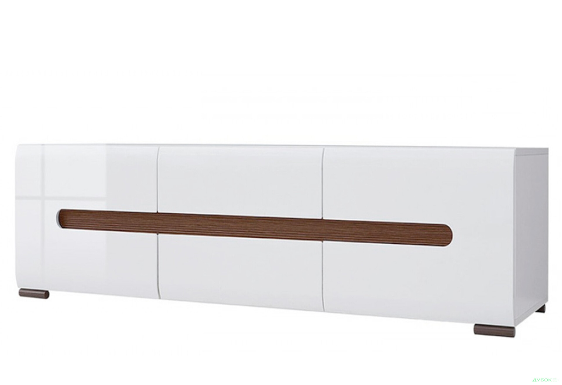 Тумба под ТВ ВМК Ацтека / Azteca (Амелия) с 3 дверцами 150 см Белая - Изображение 1 Изображение 1 - Тумба под ТВ ВМК Ацтека / Azteca (Амелия) с 3 дверцами 150 см Белая