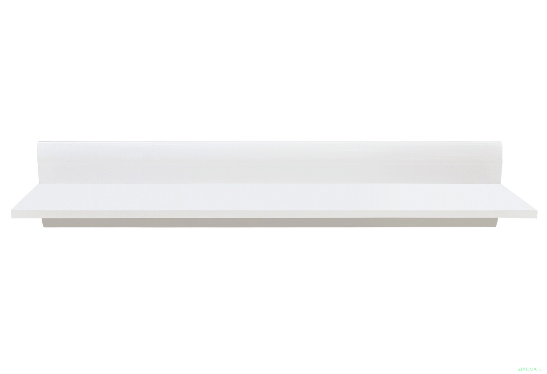 Фото 1 - Полиця навісна ВМК Ацтека 105 см Біла