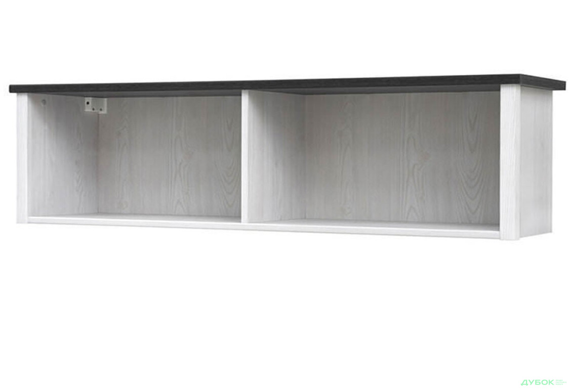 Зображення 2 - Полиця навісна ВМК Порто (Паріс) 120 см Джанні/Сосна ларіко