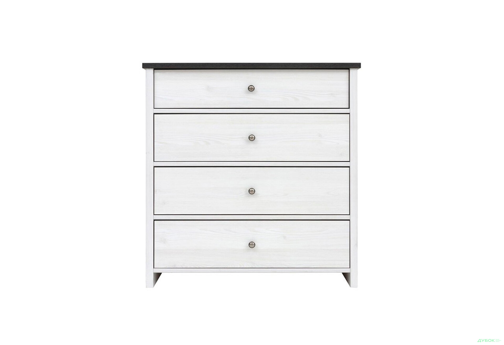 Комод ВМК Порто (Паріс) з 4 шухлядами 88 см Джанні/Сосна ларіко - Зображення 3 Зображення 3 - Комод ВМК Порто (Паріс) з 4 шухлядами 88 см Джанні/Сосна ларіко