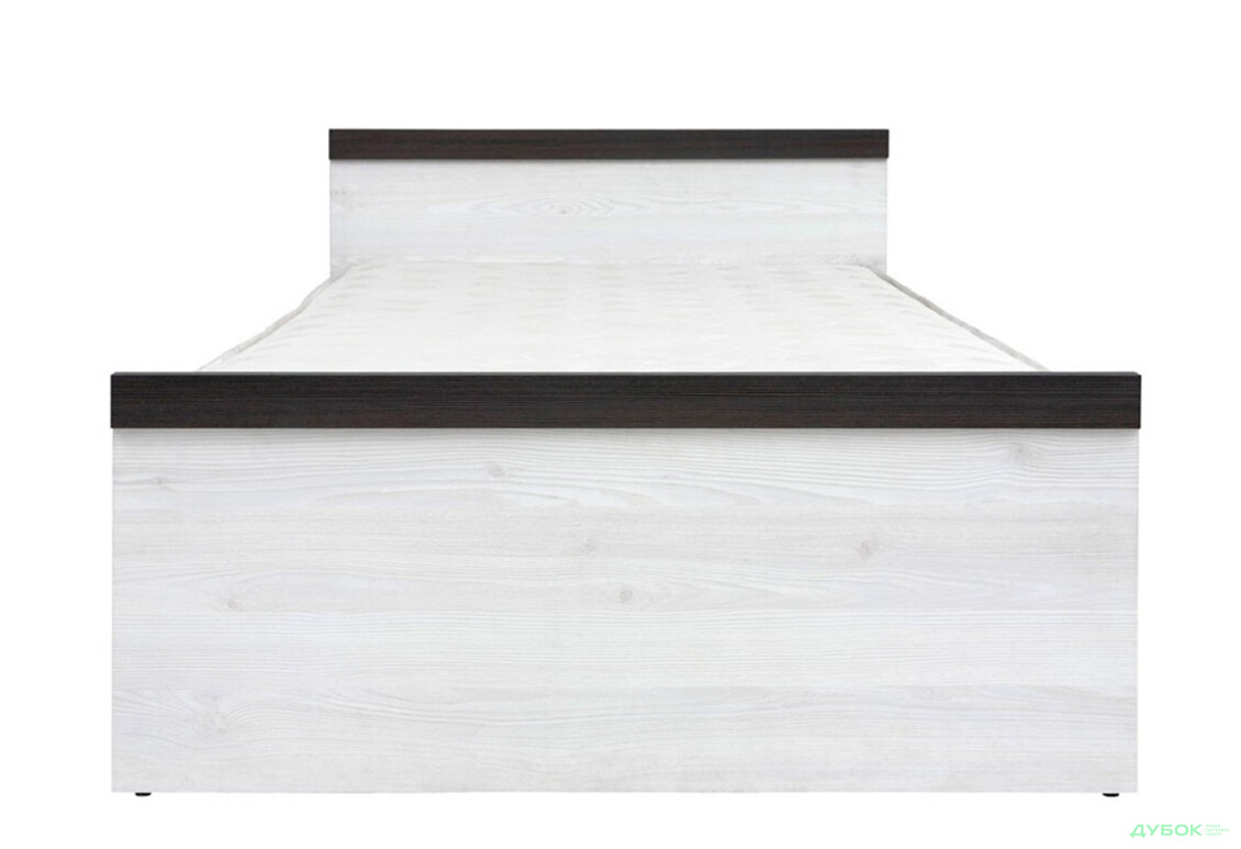 Ліжко ВМК Порто (без вкладу) 90х200 см, джанні/сосна ларіко