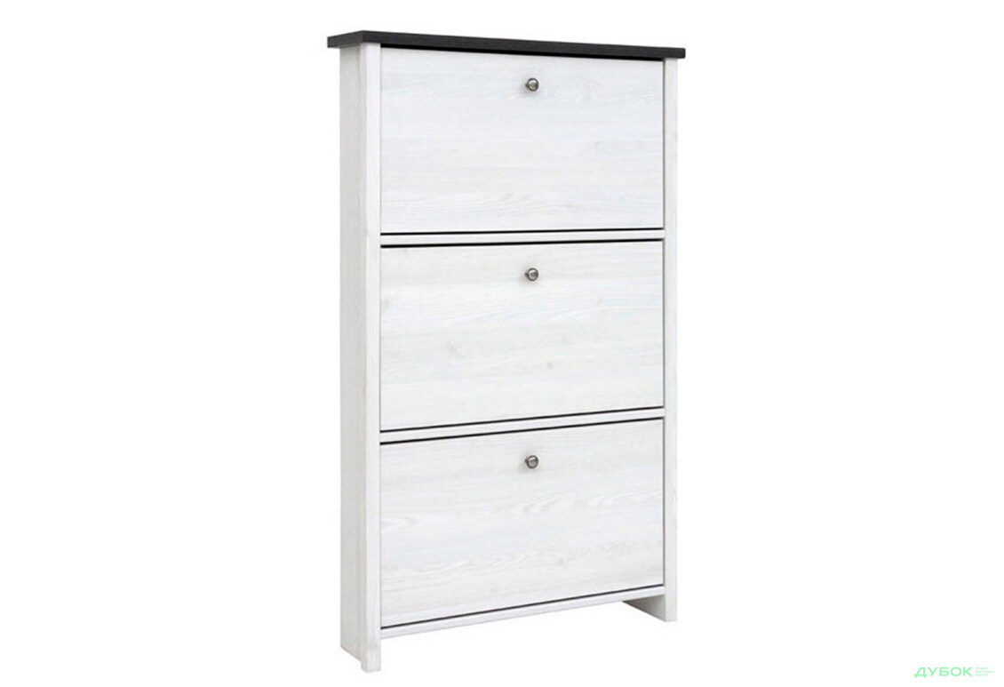 Тумба для обуви ВМК Порто / Porto (Парис) с 3 отделениями 75 см Белая - Изображение 2 Изображение 2 - Тумба для обуви ВМК Порто / Porto (Парис) с 3 отделениями 75 см Белая