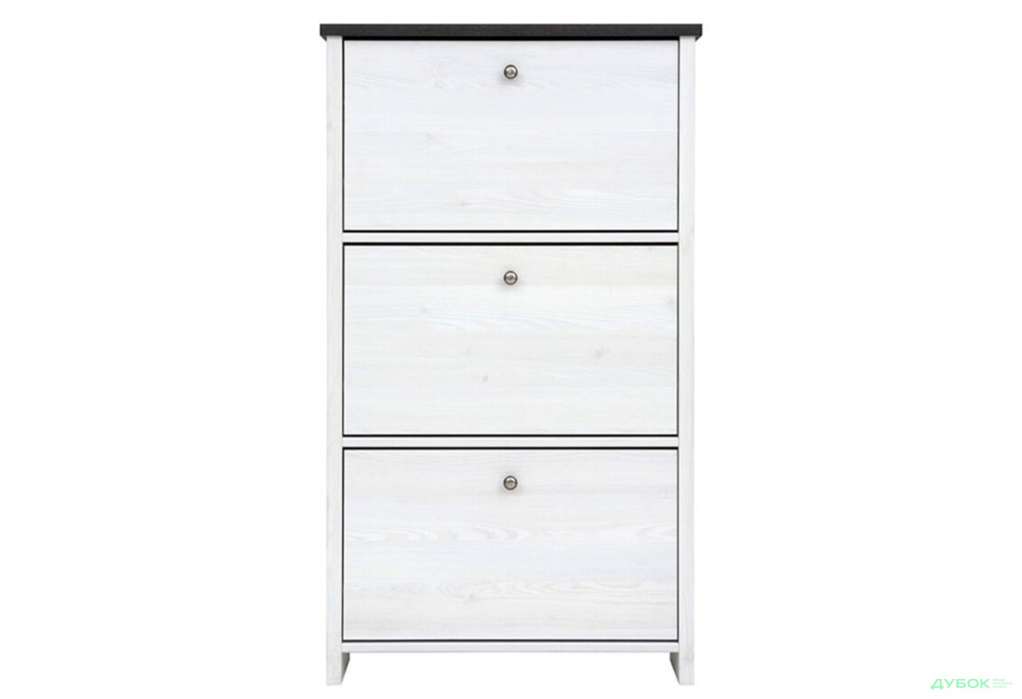 Тумба для обуви ВМК Порто / Porto (Парис) с 3 отделениями 75 см Белая - Изображение 1 Изображение 1 - Тумба для обуви ВМК Порто / Porto (Парис) с 3 отделениями 75 см Белая