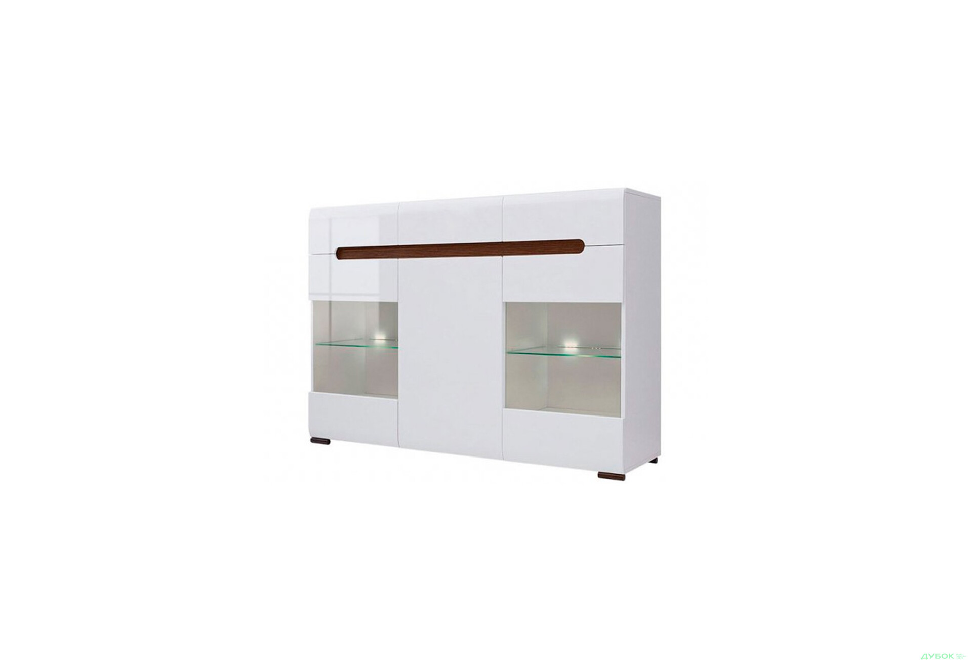 Комод ВМК Ацтека (Амелія) 1-дверний з 3 шухлядами та підсвіткою 150 см Білий - Зображення 1 Зображення 1 - Комод ВМК Ацтека (Амелія) 1-дверний з 3 шухлядами та підсвіткою 150 см Білий