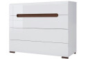 Комод ВМК Ацтека (Амелія) з 4 шухлядами 105 см Білий - Зображення 1 Зображення 1 - Комод ВМК Ацтека (Амелія) з 4 шухлядами 105 см Білий