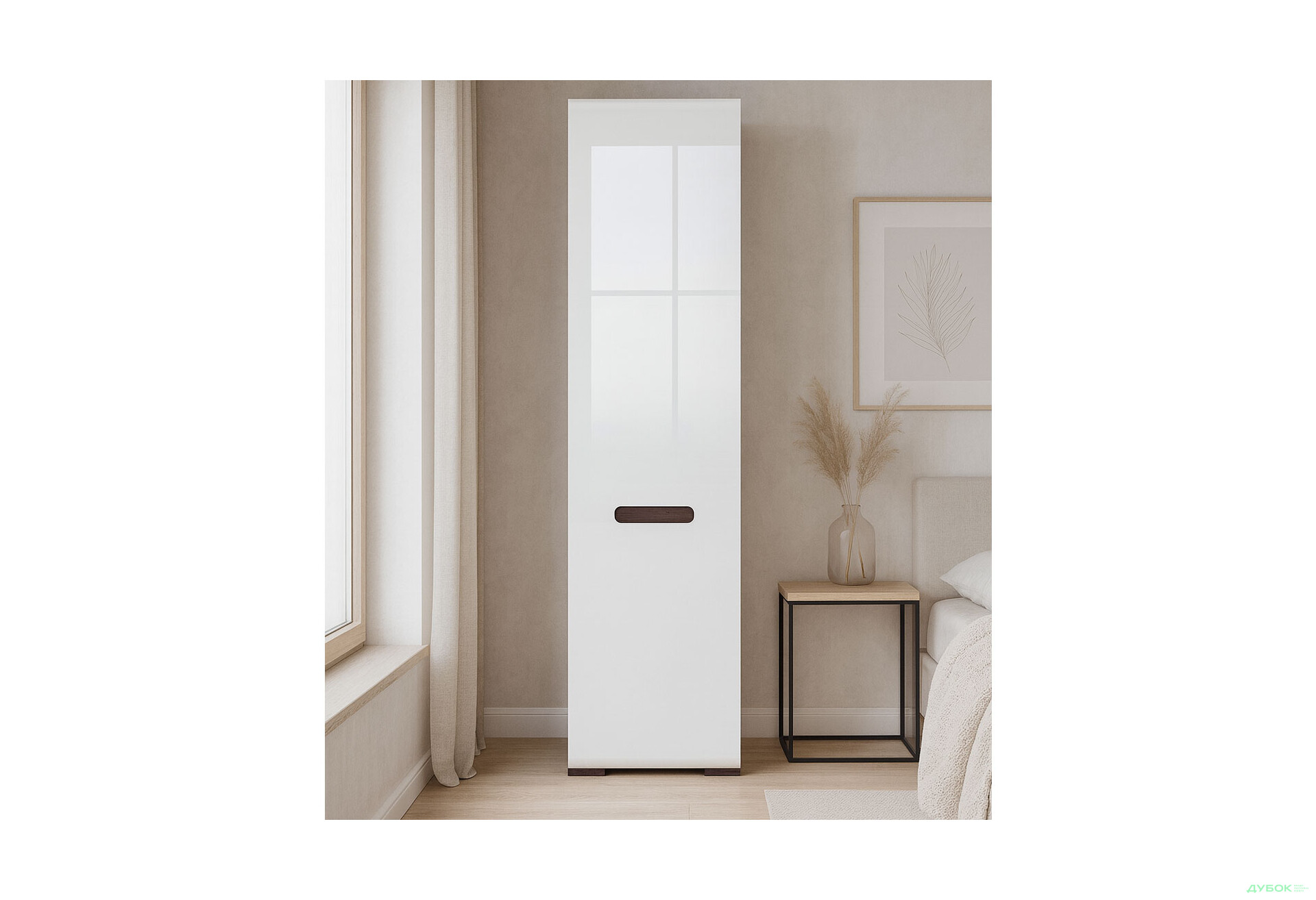 Шафа ВМК Ацтека (Амелія) 1-дверна 60 см Біла - Зображення 2 Зображення 2 - Шафа ВМК Ацтека (Амелія) 1-дверна 60 см Біла