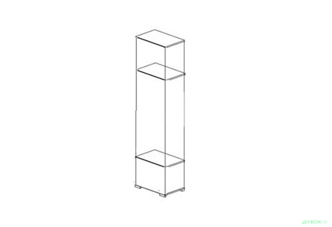 Шафа ВМК Ацтека (Амелія) 1-дверна 60 см Біла - Зображення 4 Зображення 4 - Шафа ВМК Ацтека (Амелія) 1-дверна 60 см Біла