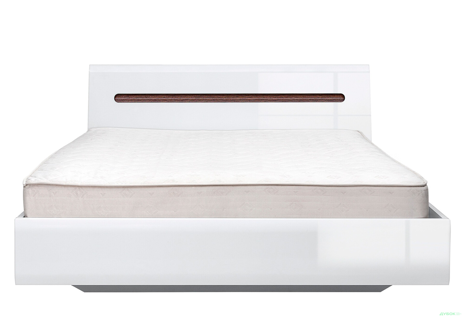 Фото 1 - Ліжко ВМК Ацтека (без вкладу) 160х200 см, біле