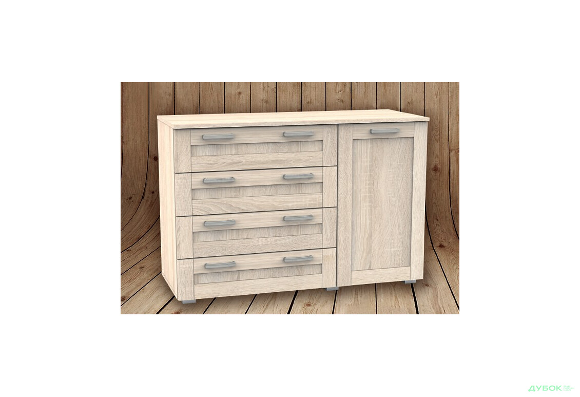 Комод рамочный, ТКБ-365.4, серия 3 БМФ