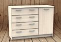 Изображение 1 - Комод МДФ мат., ТКБ-364.4, серия 3 БМФ