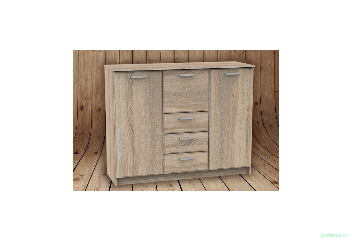 Комод МДФ мат., ТКБ-370.1, серия 6 БМФ