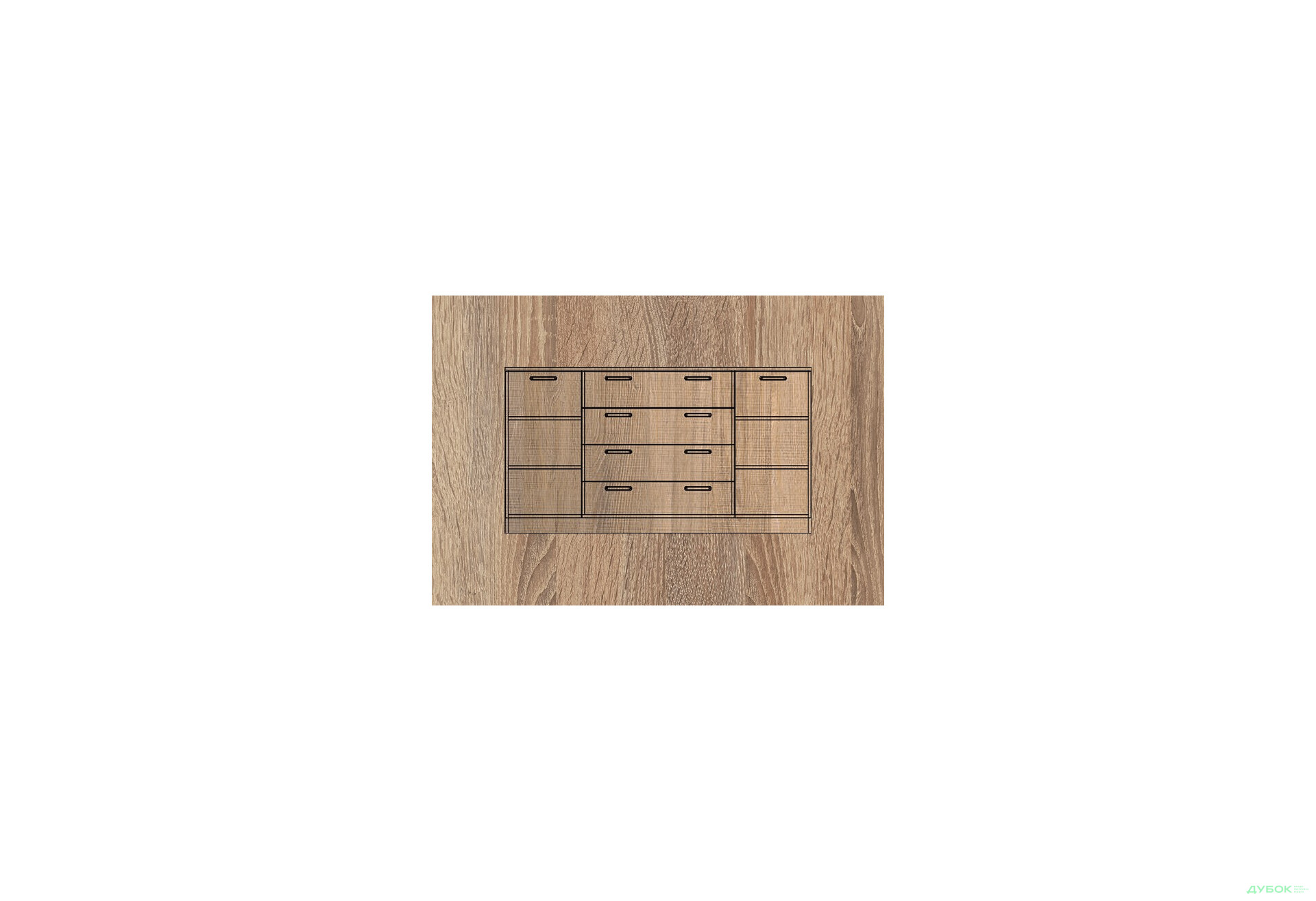 Изображение 2 - Комод рамочный, ТКБ-374.2, серия 8 БМФ