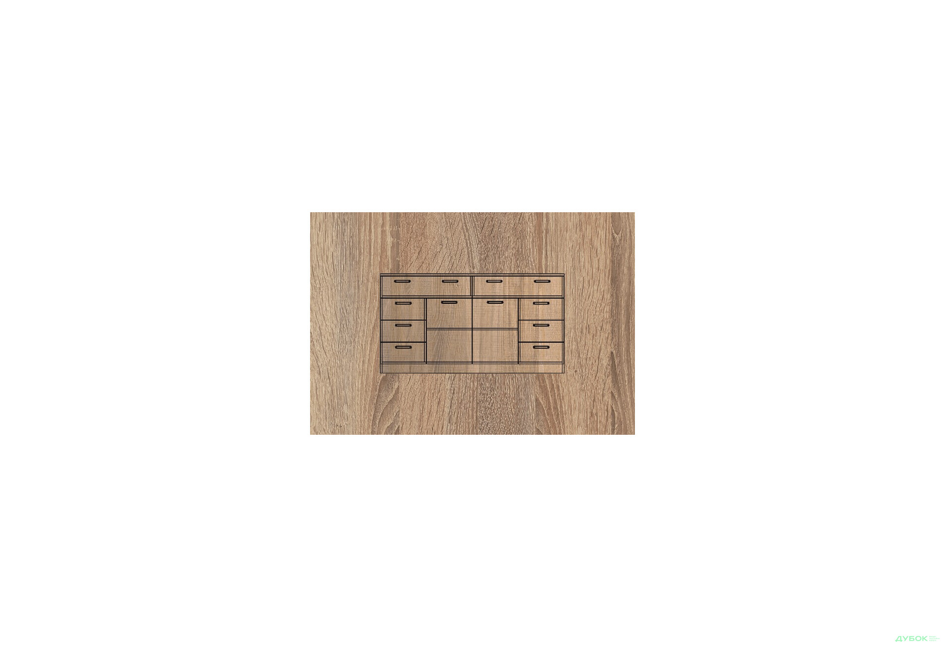 Изображение 2 - Комод рамочный, ТКБ-380.2, серия 11 БМФ