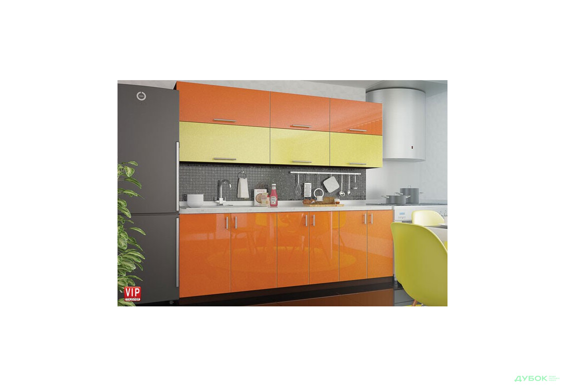 Модульная кухня Колор-міх / Color-mix metallic Вип-Мастер