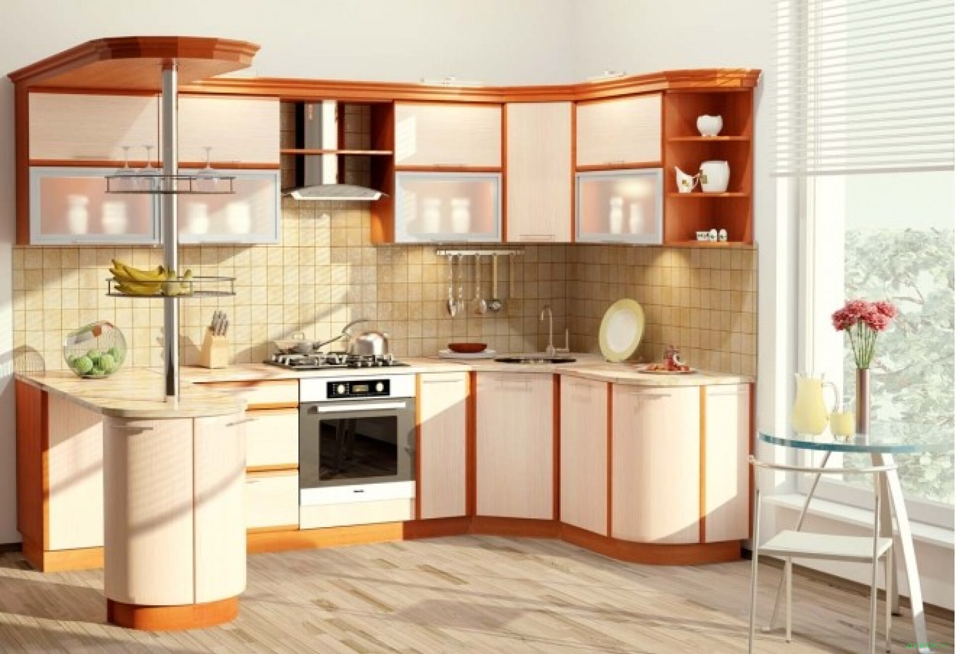 Фото 1 - Модульная кухня Серия Софт Комфорт Мебель
