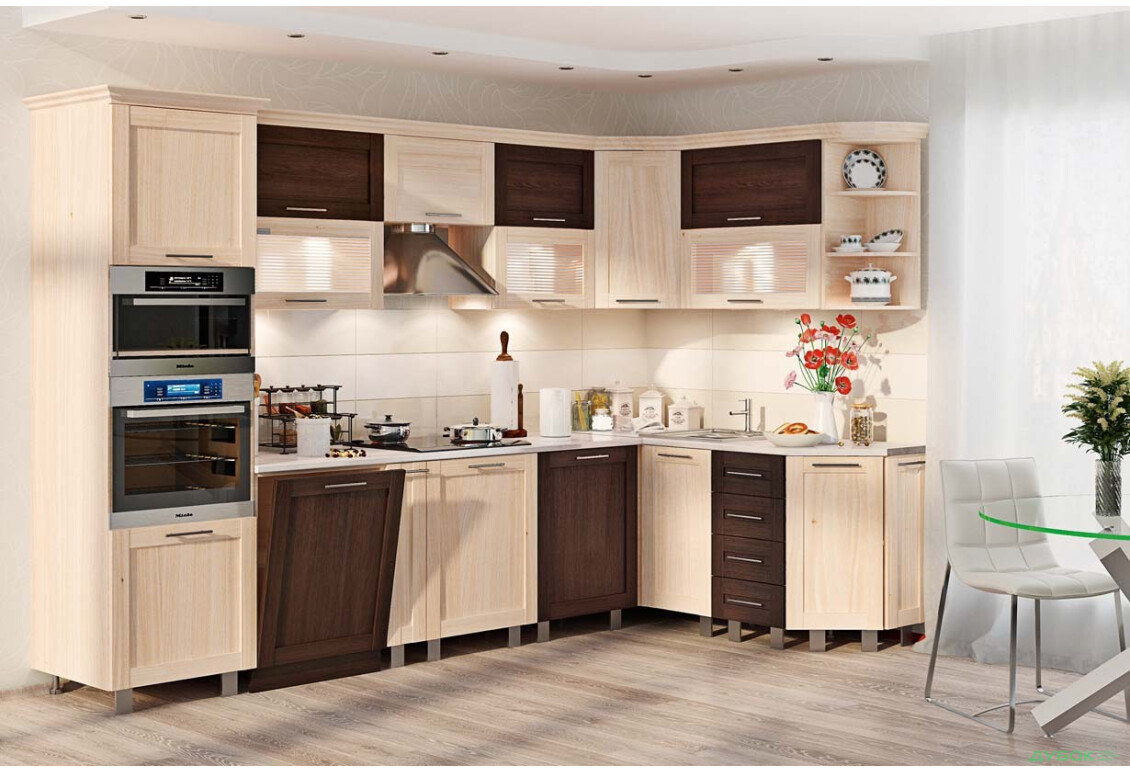 Модульна кухня Серія Престиж Комфорт Меблі