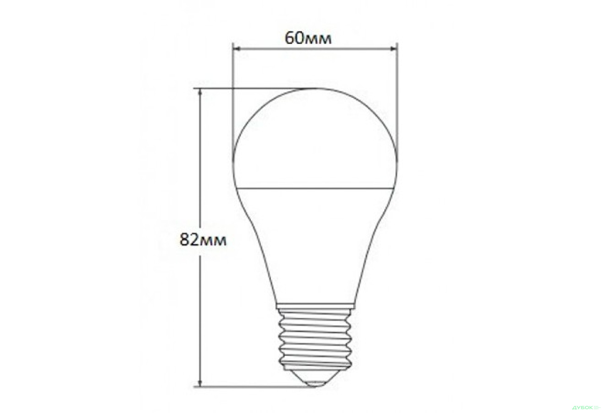 Фото 2 - Светлодиодная лампа LEDSTAR E27 A60 арт.102405 Ledex