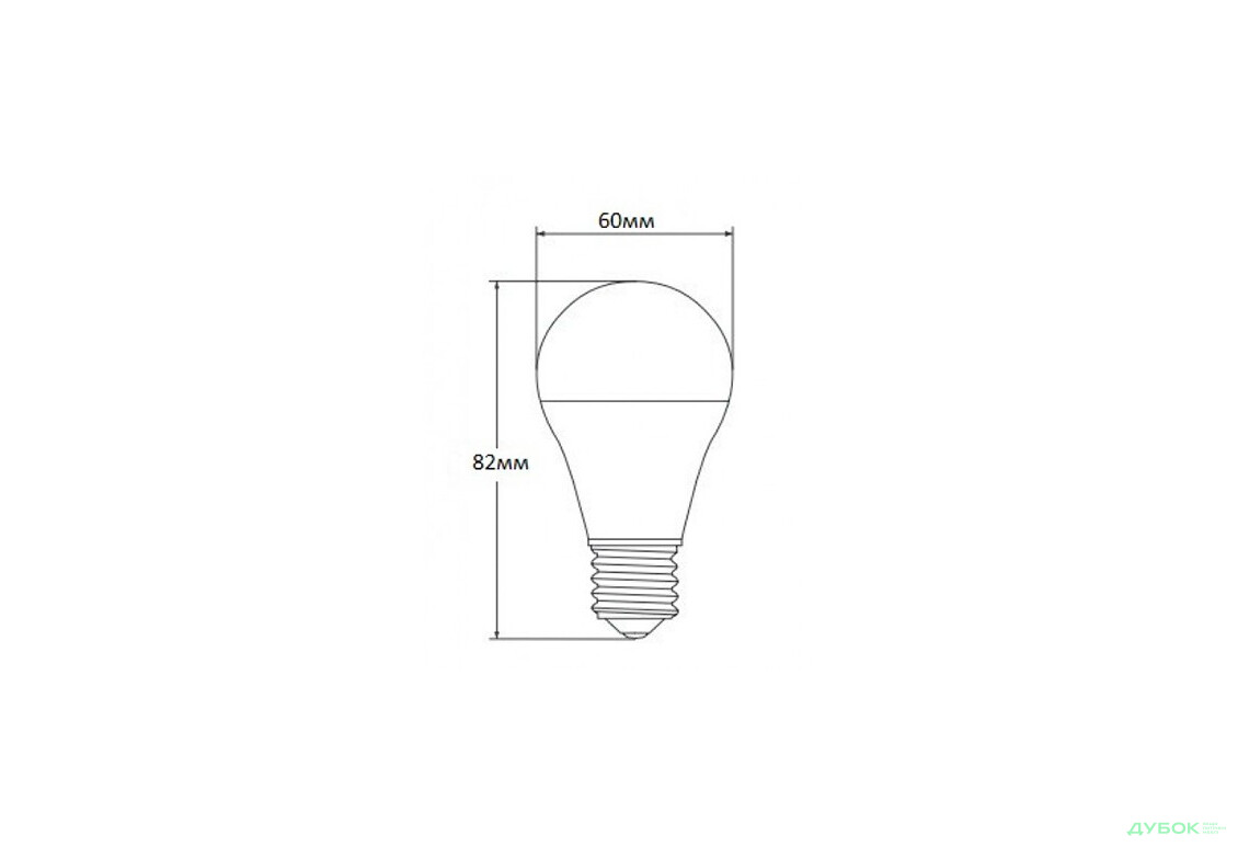 Фото 2 - Светлодиодная лампа LEDSTAR E27 A60 арт.102405 Ledex