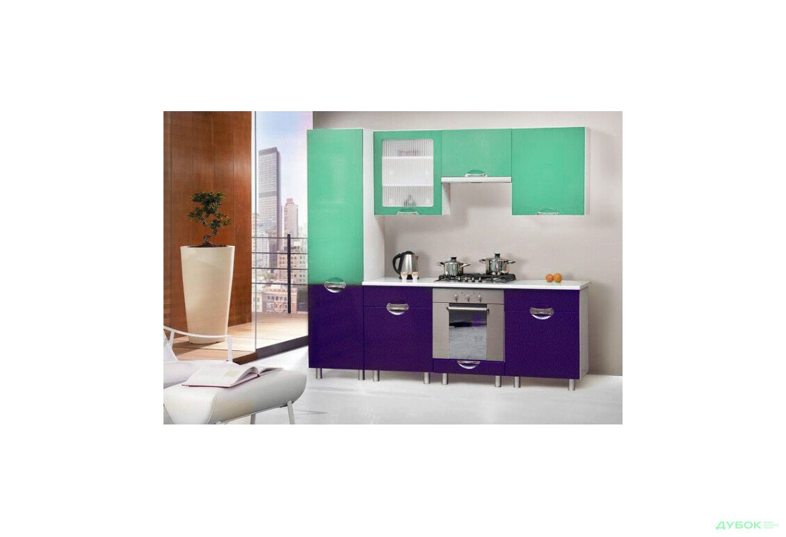 Модульная кухня Адель Люкс (мат) OLD Svit Mebliv