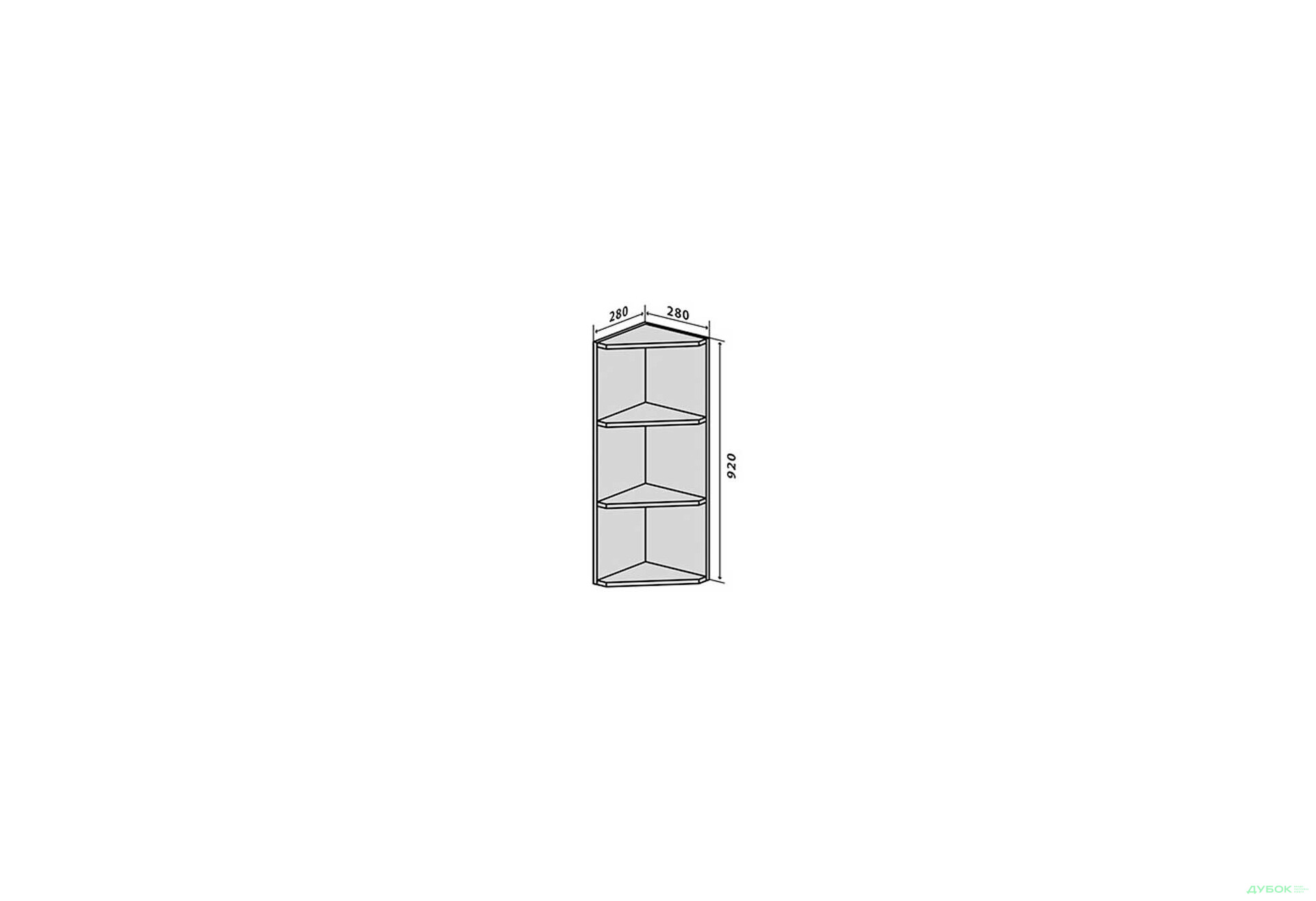 В55 Полки угловые 92 Аморе Классик / Amore Classic Вип-Мастер - Изображение 1 Изображение 1 - В55 Полки угловые 92 Аморе Классик / Amore Classic Вип-Мастер