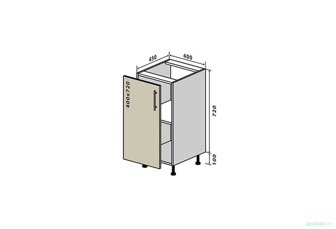Н3 Тумба 1Д 40 Аморе Класік / Amore Classic VIP-master - Зображення 1 Зображення 1 - Н3 Тумба 1Д 40 Аморе Класік / Amore Classic VIP-master