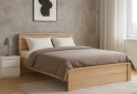 Кровать VMV holding Нортон (без вклада) 140х200 см, дуб сонома - Изображение 2 Изображение 2 - Кровать VMV holding Нортон (без вклада) 140х200 см, дуб сонома