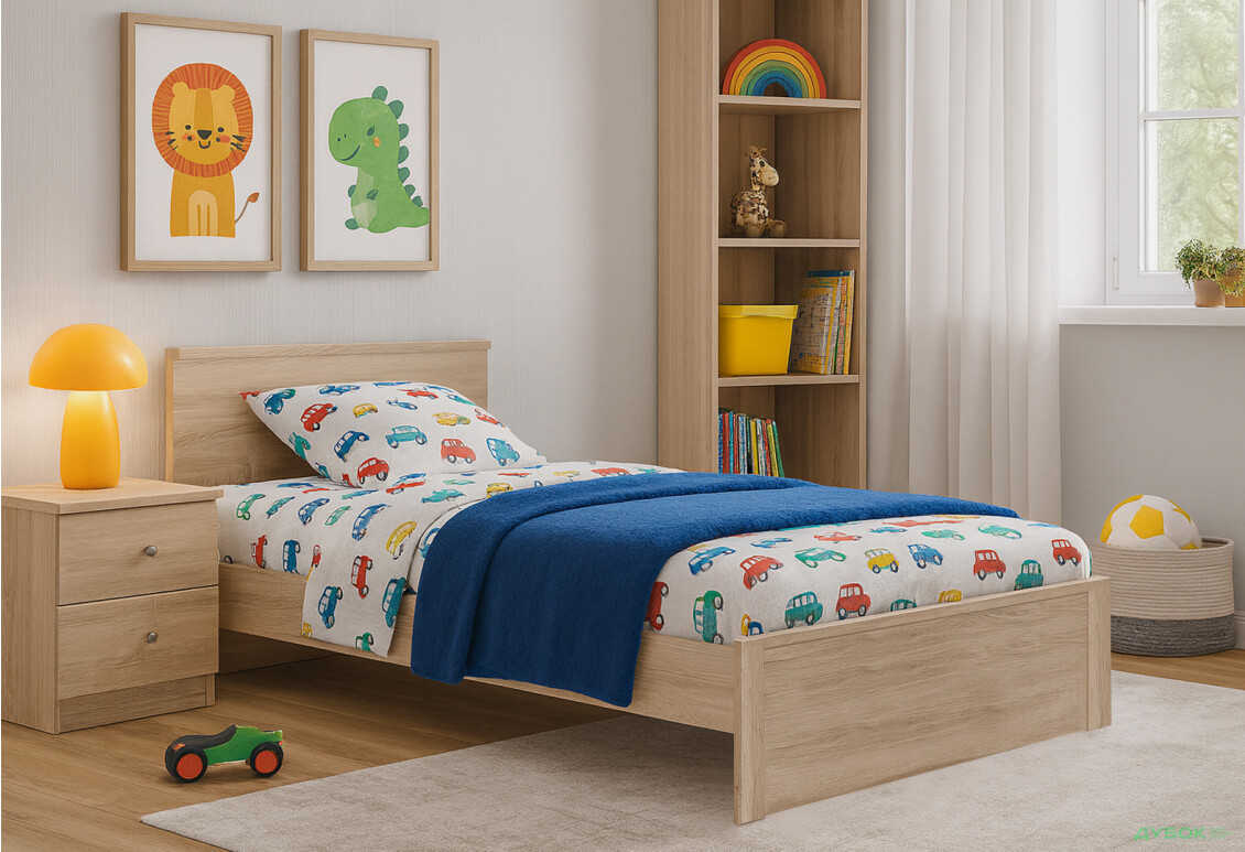 Кровать VMV holding Нортон (без вклада) 120х200 см, дуб сонома - Изображение 2 Изображение 2 - Кровать VMV holding Нортон (без вклада) 120х200 см, дуб сонома