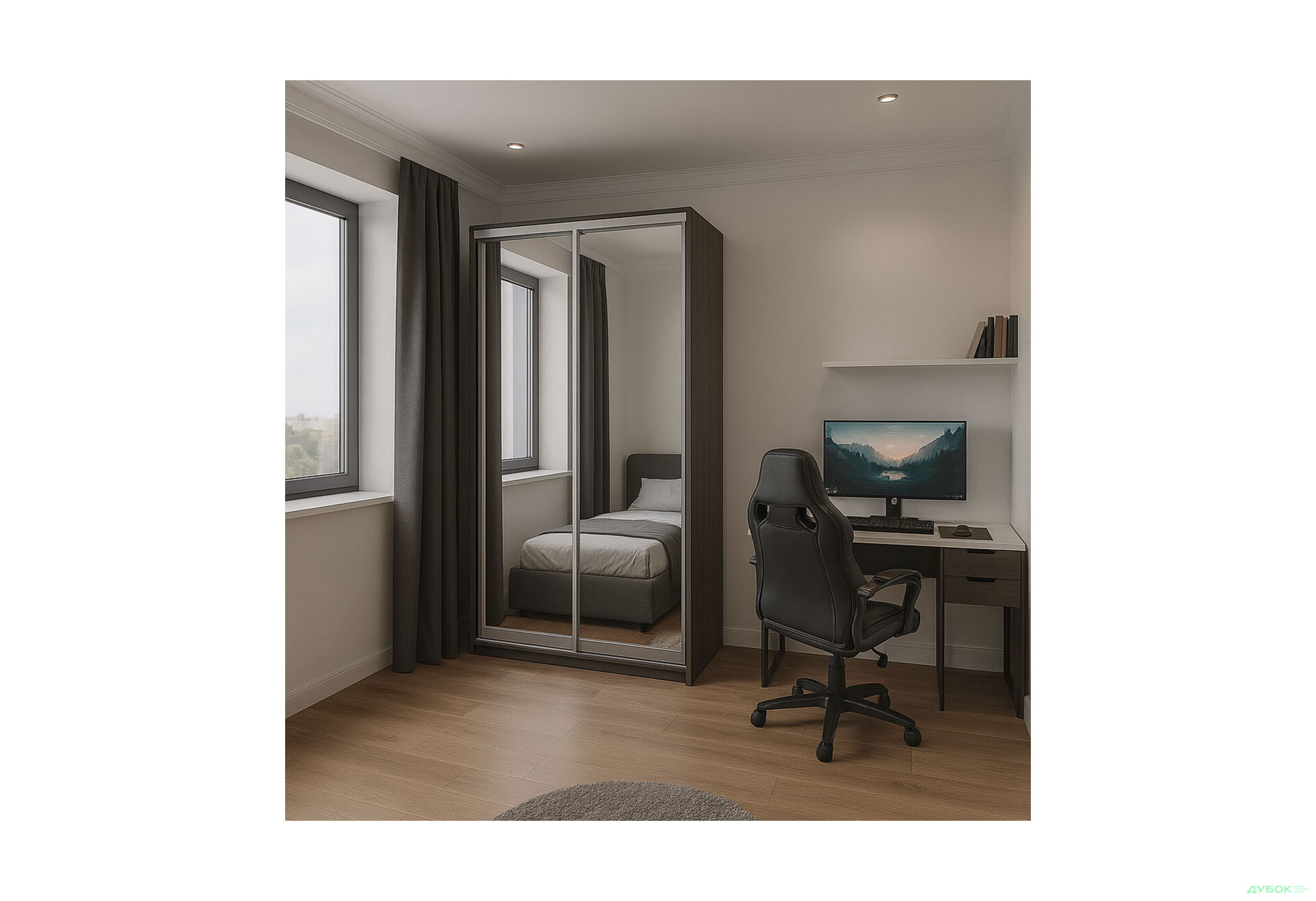 Изображение 2 - Шкаф-купе 2Д 1.0 м Вип-Мастер